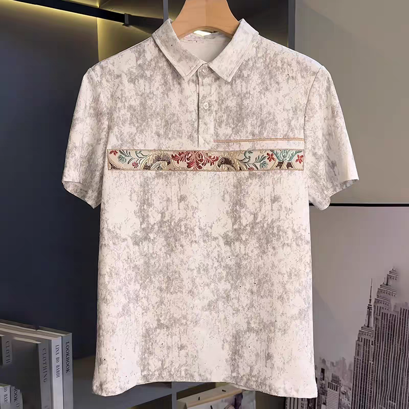 Men White Imported Regular Fit Crew- Neck T-shirt - Goamen